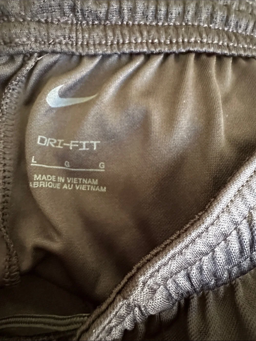 Nike Black Boys' Athletic Shorts with White Swoosh